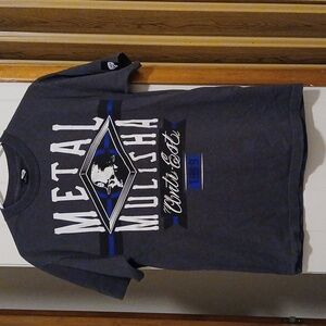 Metal Mulisha anti establishment gray t-shirt men's small